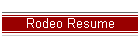Rodeo Resume